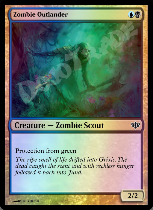 Zombie Outlander FOIL