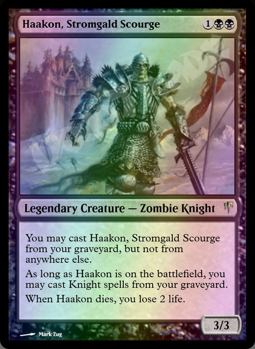 Haakon, Stromgald Scourge