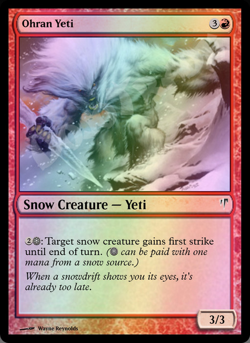 Ohran Yeti FOIL