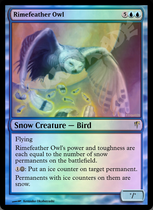 Rimefeather Owl FOIL