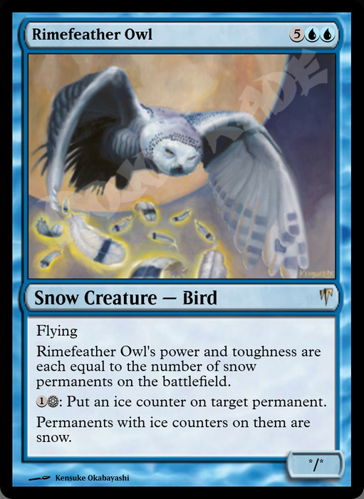 Rimefeather Owl