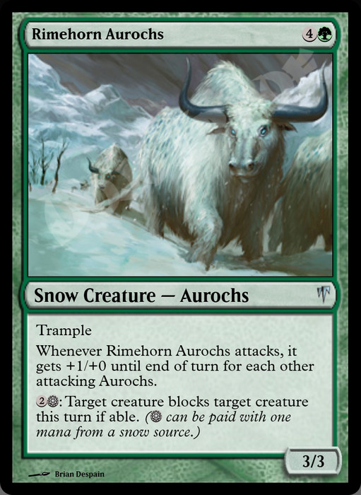 Rimehorn Aurochs