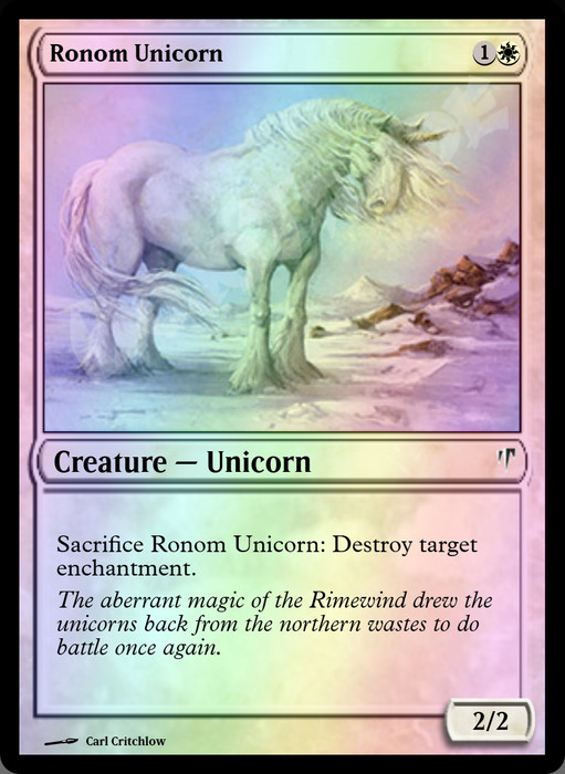 Ronom Unicorn FOIL