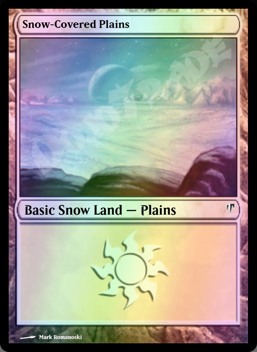 Snow-Covered Plains FOIL