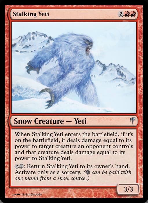 Stalking Yeti