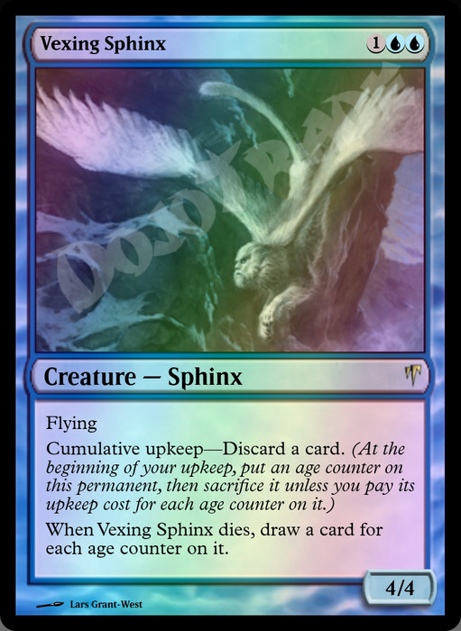 Vexing Sphinx FOIL