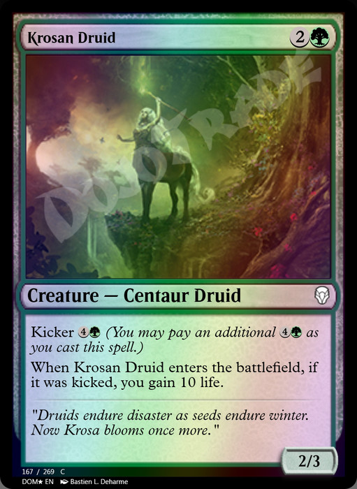 Krosan Druid FOIL