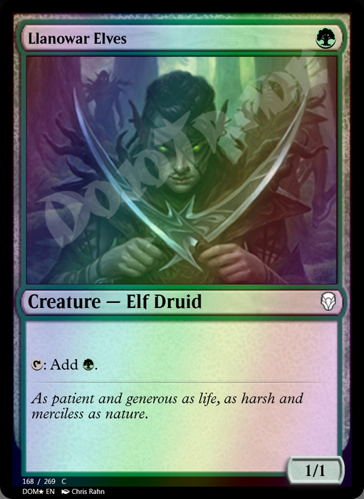 Llanowar Elves FOIL