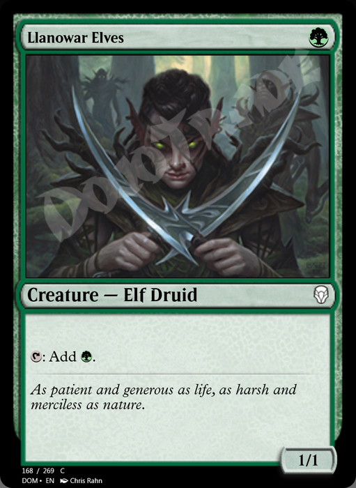 Llanowar Elves