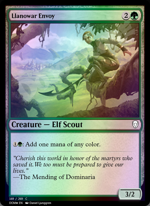 Llanowar Envoy FOIL