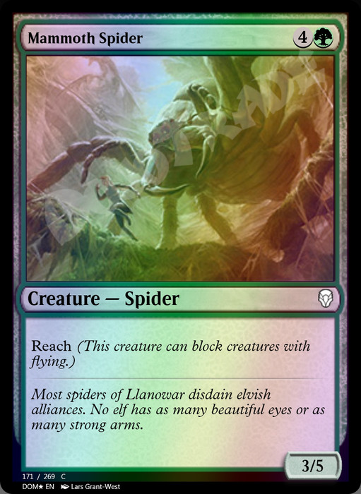 Mammoth Spider FOIL