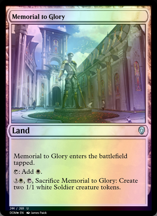 Memorial to Glory FOIL