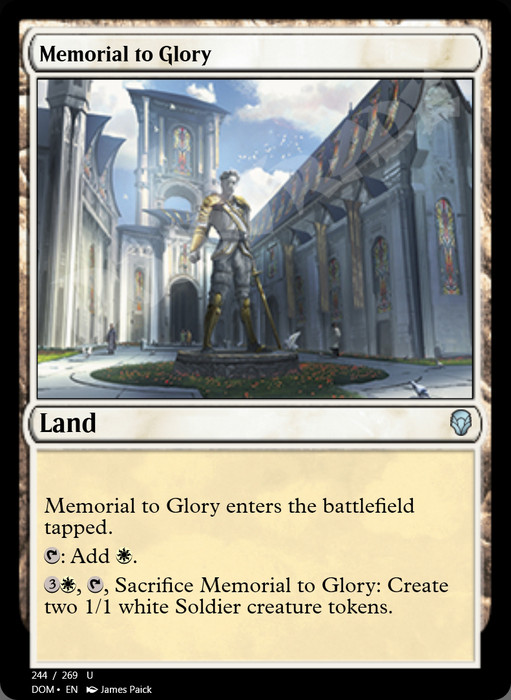 Memorial to Glory