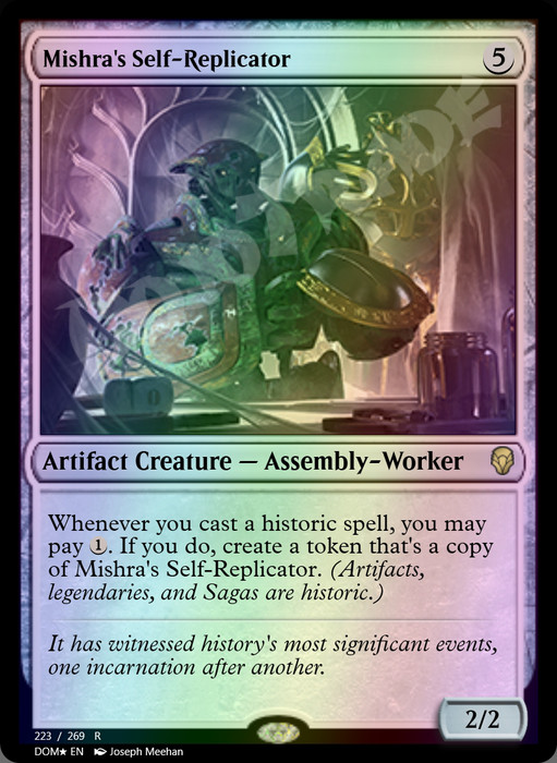 Mishra's Self-Replicator FOIL