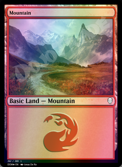 Mountain (#262) FOIL