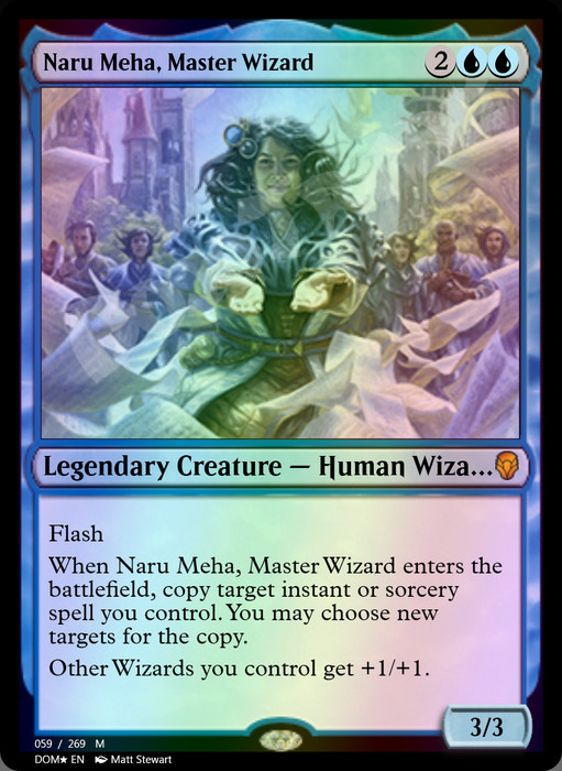 Naru Meha, Master Wizard FOIL