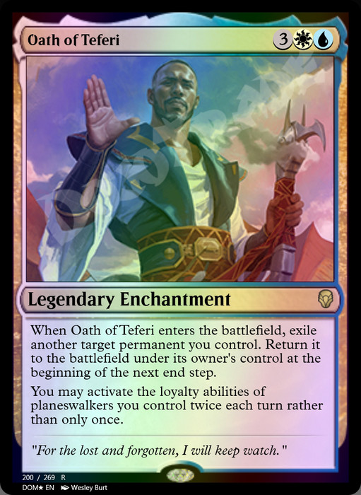 Oath of Teferi FOIL