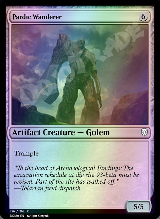 Pardic Wanderer FOIL