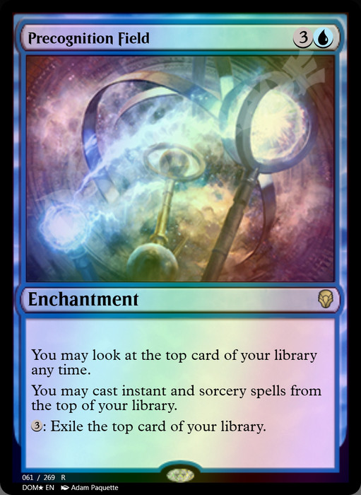 Precognition Field FOIL