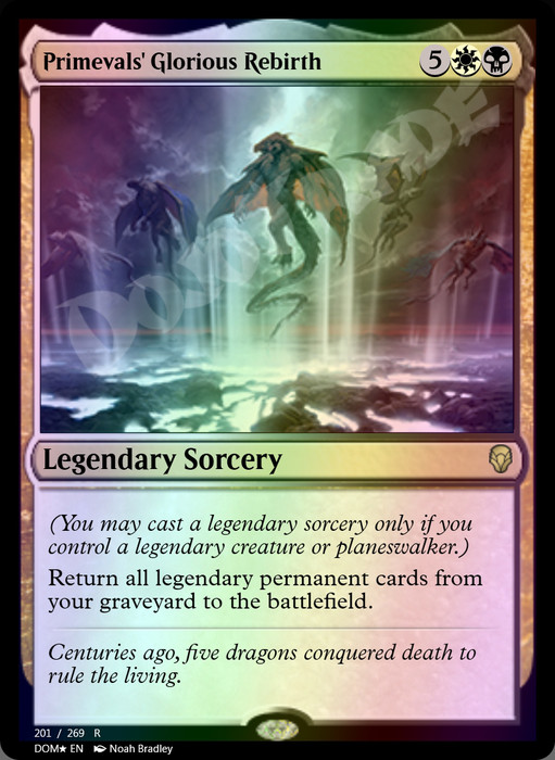 Primevals' Glorious Rebirth FOIL