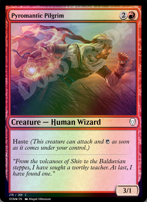 Pyromantic Pilgrim FOIL