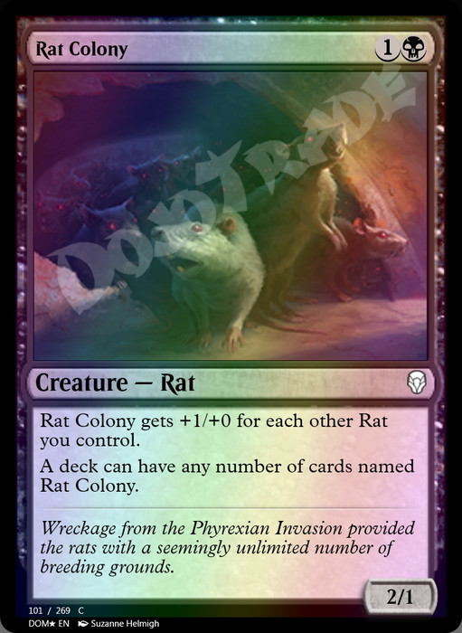 Rat Colony FOIL