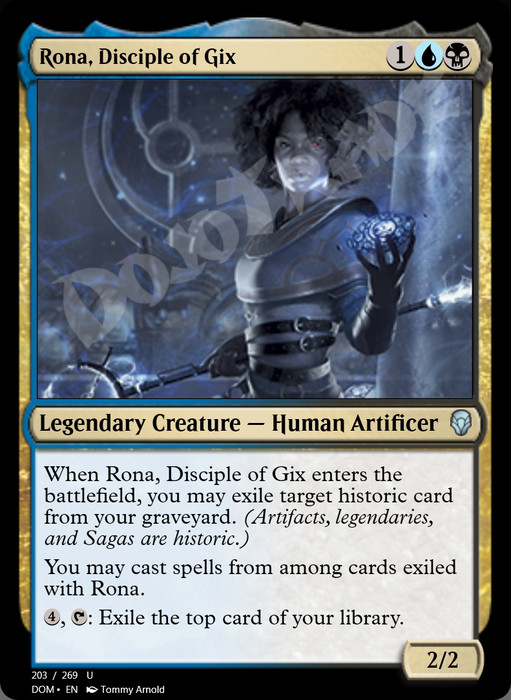 Rona, Disciple of Gix