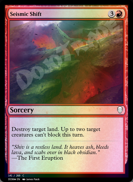 Seismic Shift FOIL