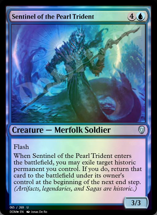 Sentinel of the Pearl Trident FOIL