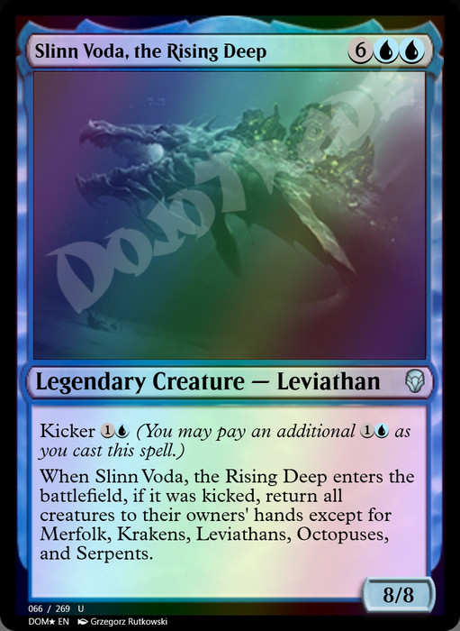 Slinn Voda, the Rising Deep FOIL