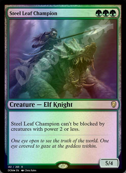 Steel Leaf Champion FOIL