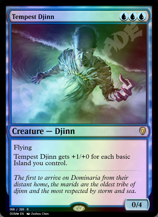 Tempest Djinn FOIL