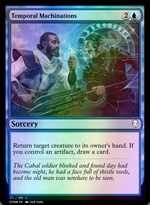 Temporal Machinations FOIL