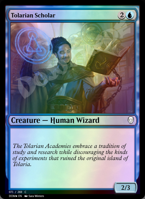 Tolarian Scholar FOIL