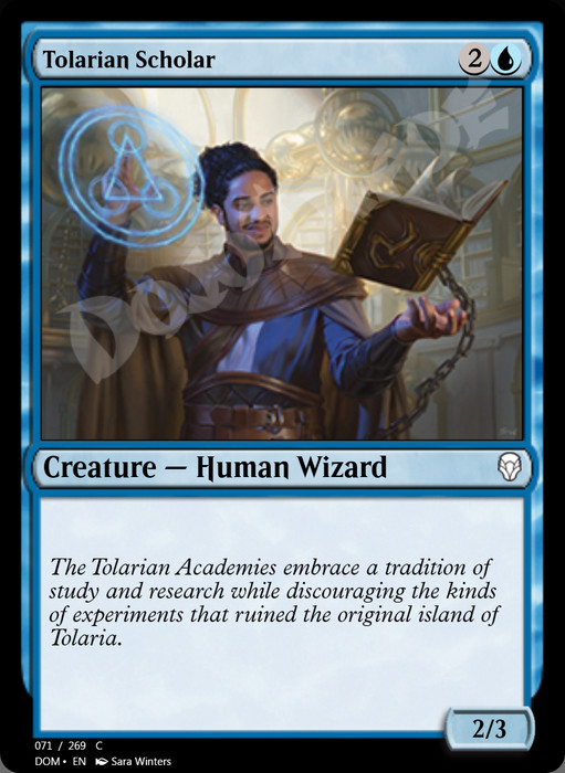 Tolarian Scholar