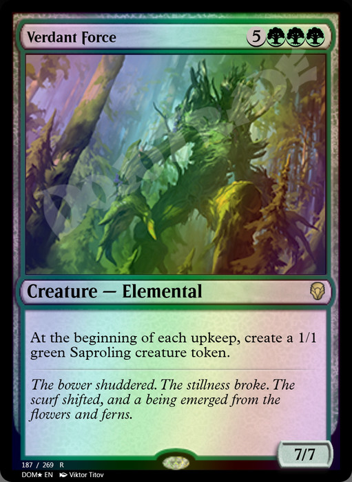 Verdant Force FOIL