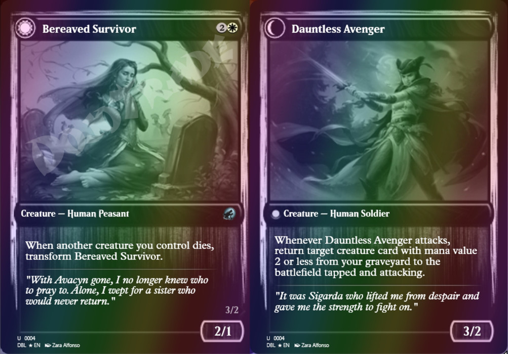 Bereaved Survivor FOIL