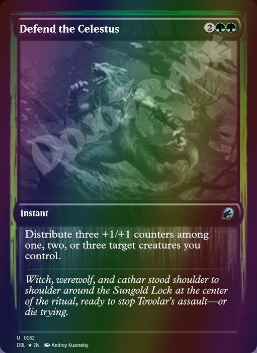 Defend the Celestus FOIL