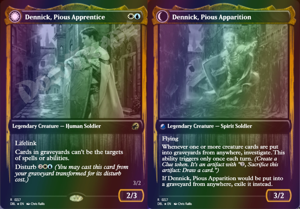 Dennick, Pious Apprentice FOIL