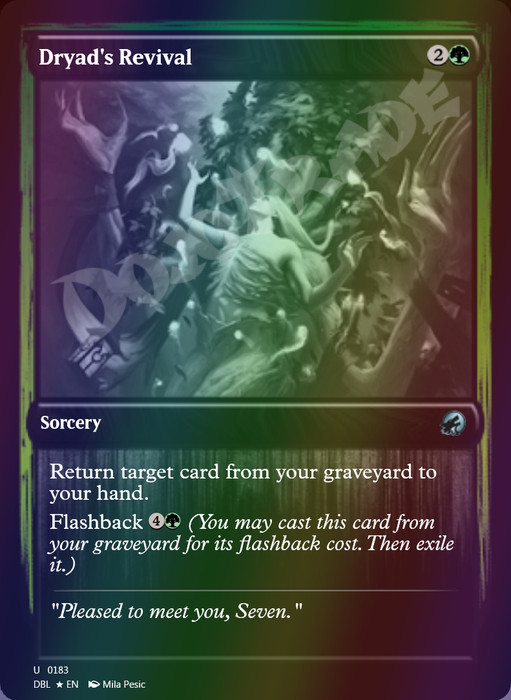 Dryad's Revival FOIL