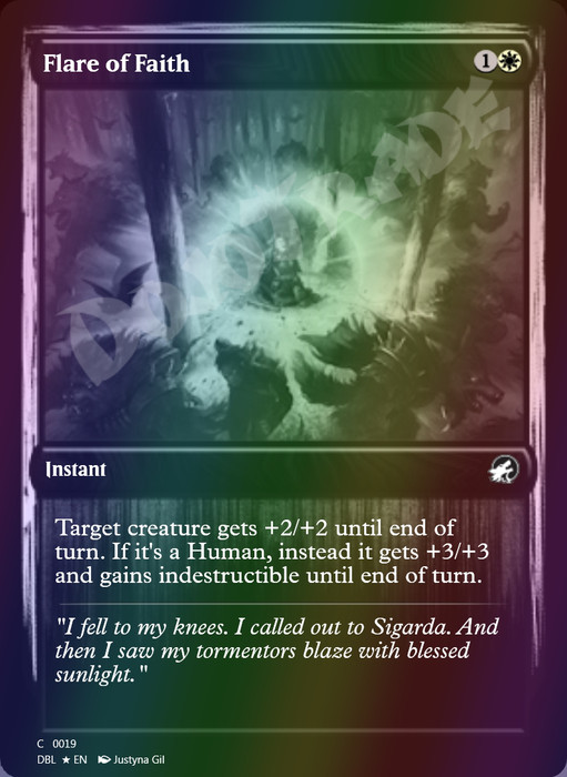 Flare of Faith FOIL