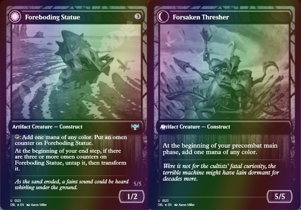 Foreboding Statue FOIL