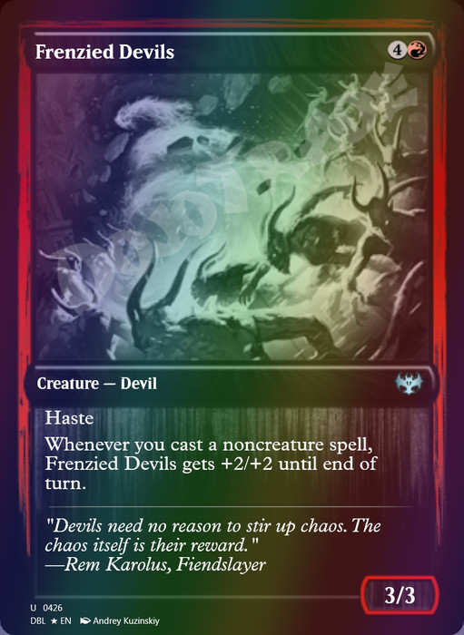 Frenzied Devils FOIL