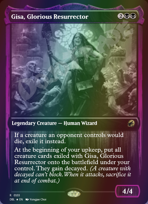 Gisa, Glorious Resurrector FOIL