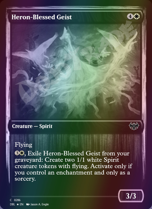 Heron-Blessed Geist FOIL