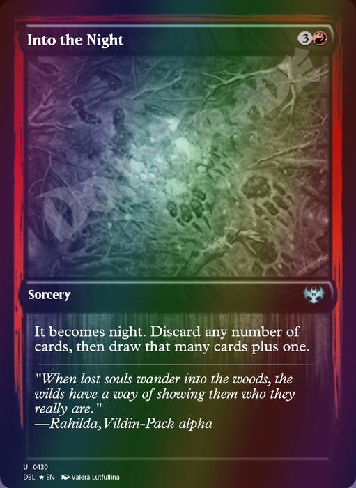 Into the Night FOIL