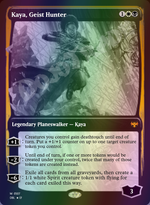 Kaya, Geist Hunter FOIL