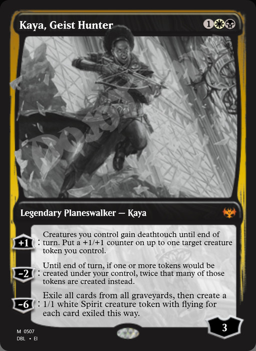 Kaya, Geist Hunter