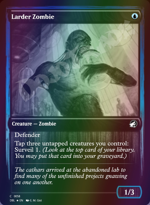 Larder Zombie FOIL