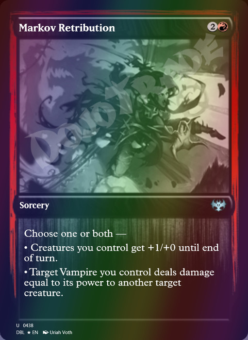 Markov Retribution FOIL